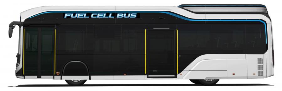  Toyota Sora Fuel Cell Bus 2017 года  (фото 2 из 7)